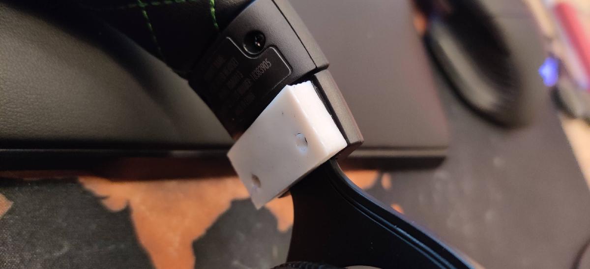 Substituicao de plastico Corsair HS50