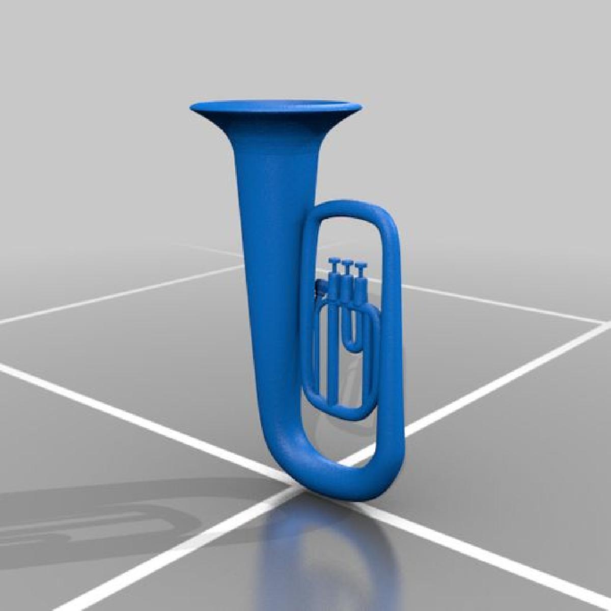 Modelo 3D de tuba