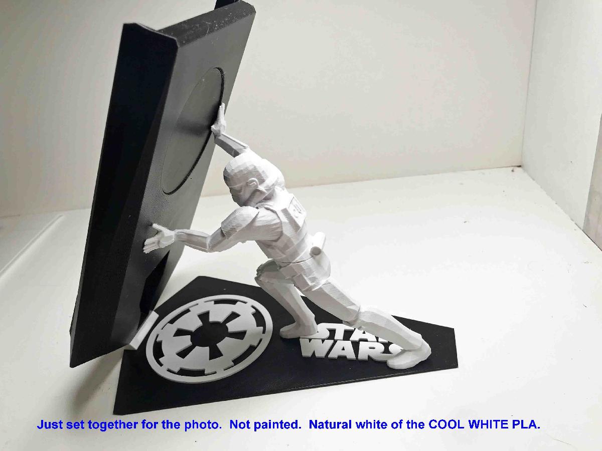 Remix cut up do suporte de telefone Star Wars Storm Trooper de ray4510