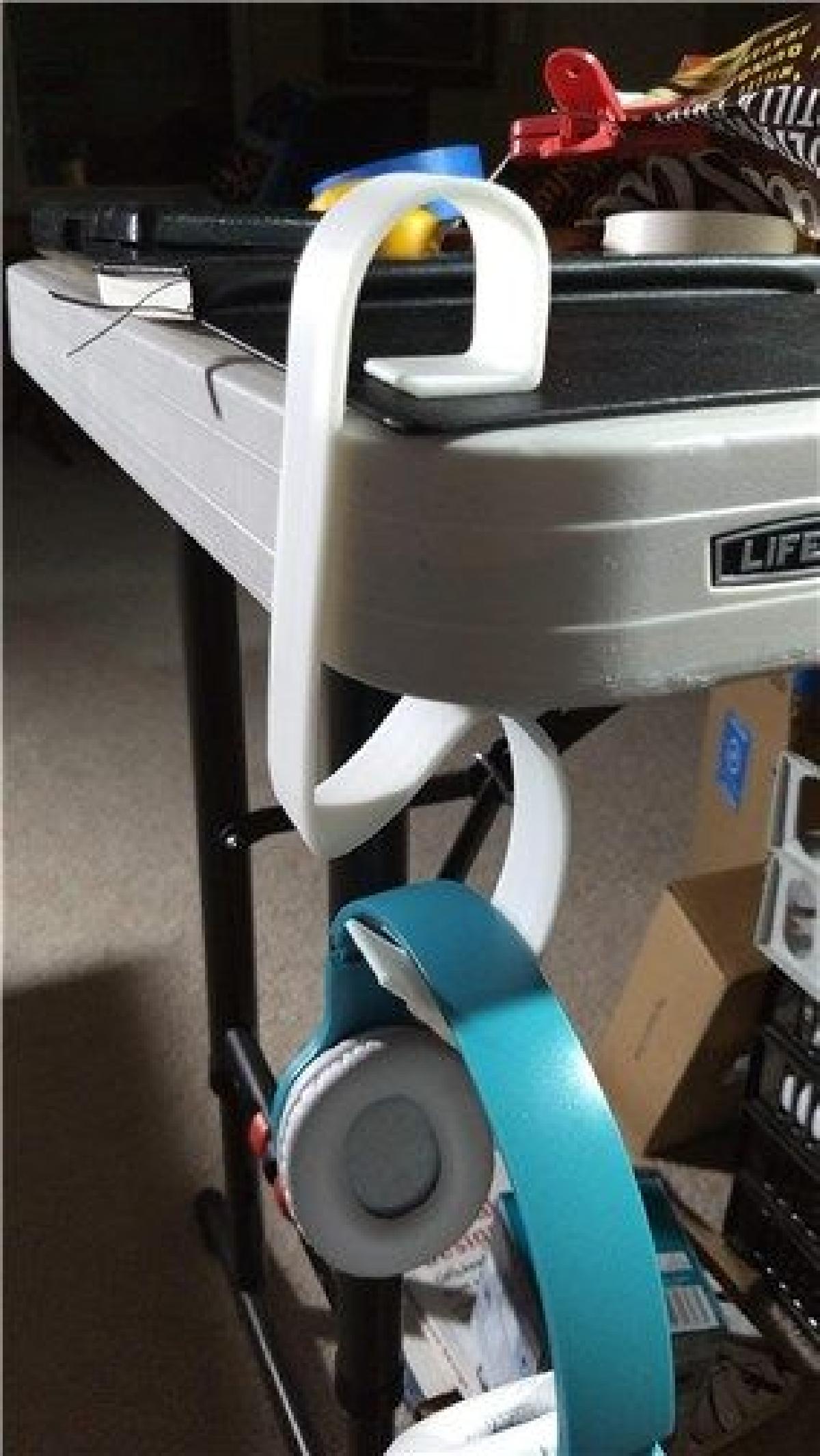 Suporte para Fone de Ouvido de Montagem em Mesa Sem grampos
