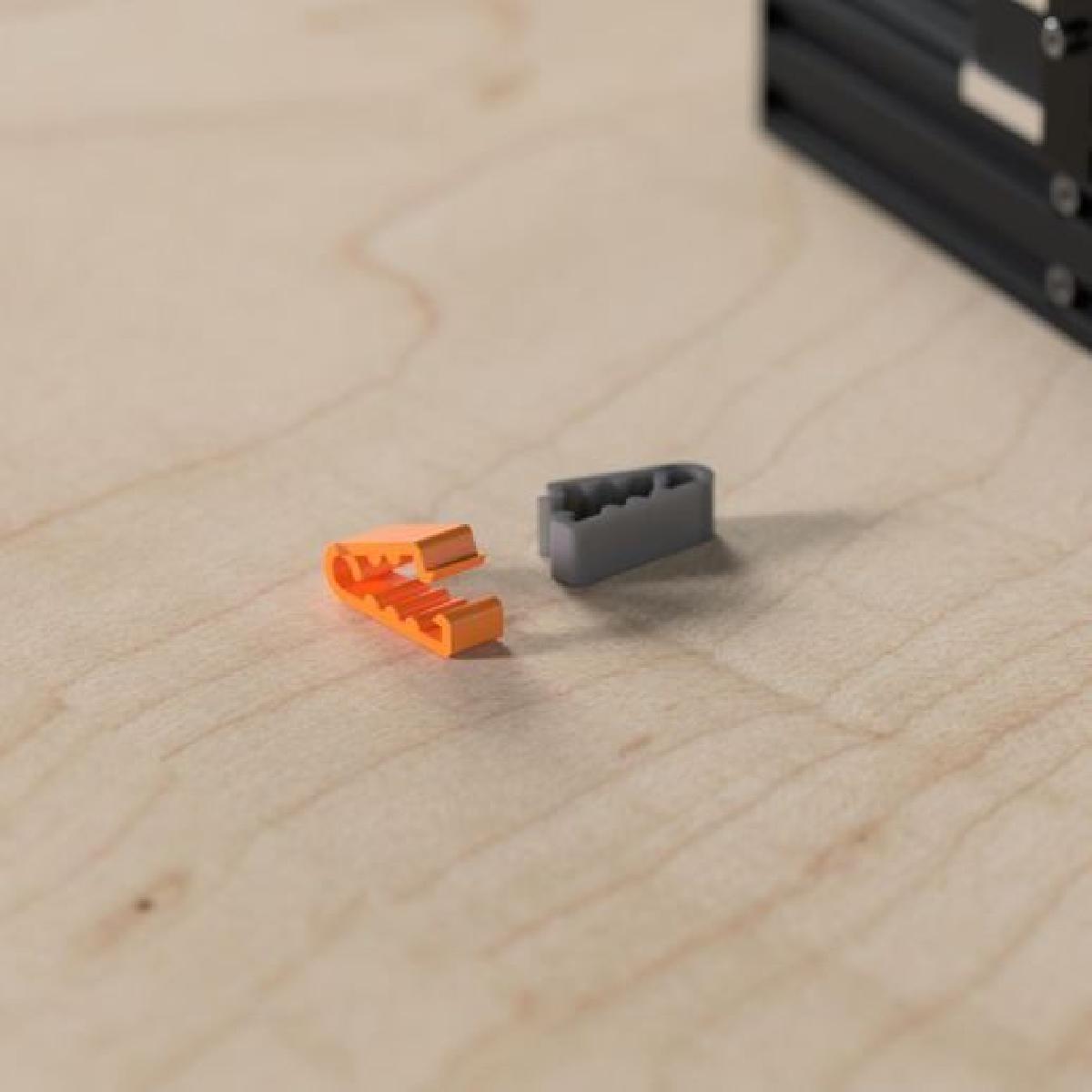 Ender 3 bowden e clipe organizador de cabos