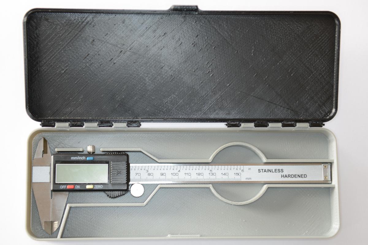 Caixa para paquimetro