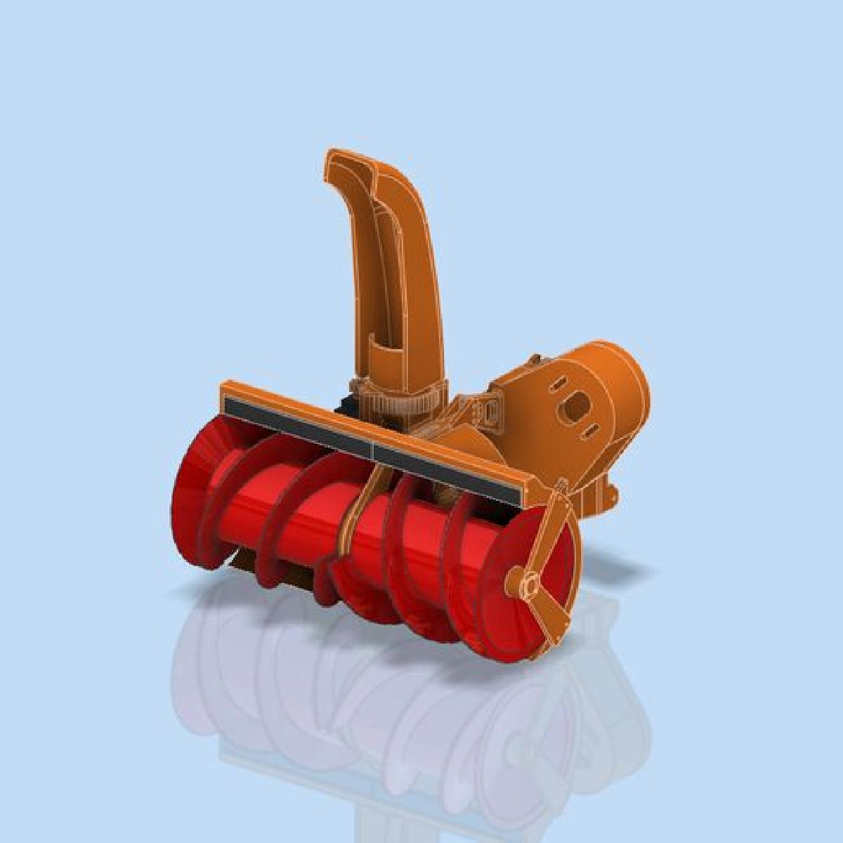 1/14 de motor do VENTILADOR DE NEVE RC do motor do VENTILADOR DE NEVE DO RC