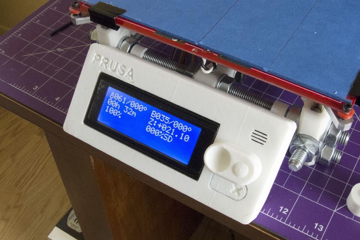 Suporte ao controlador LCD inteligente RepRapDiscount para Prusa i3