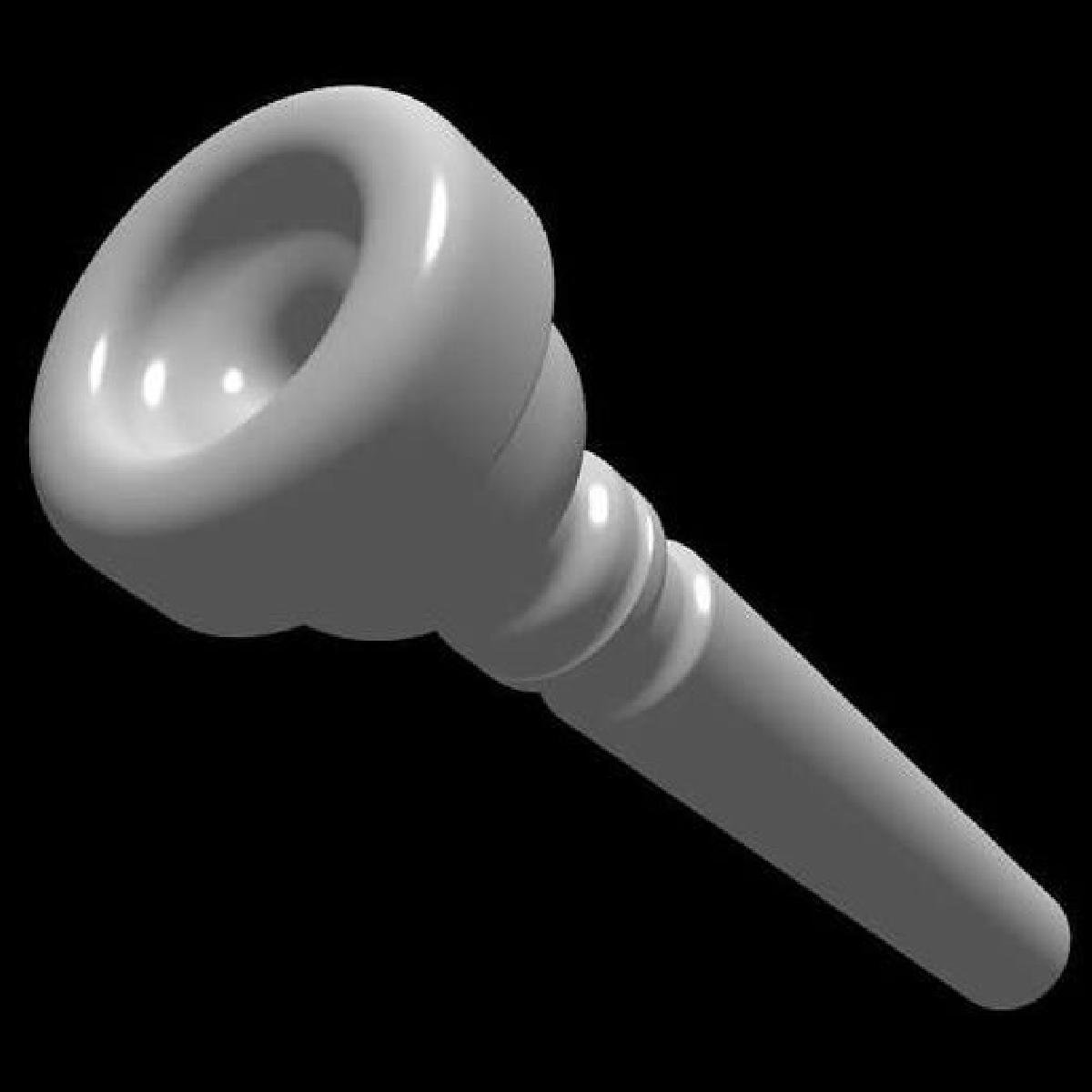 Bocal de trompete Yamaha 5A4 Renderizacao 3D