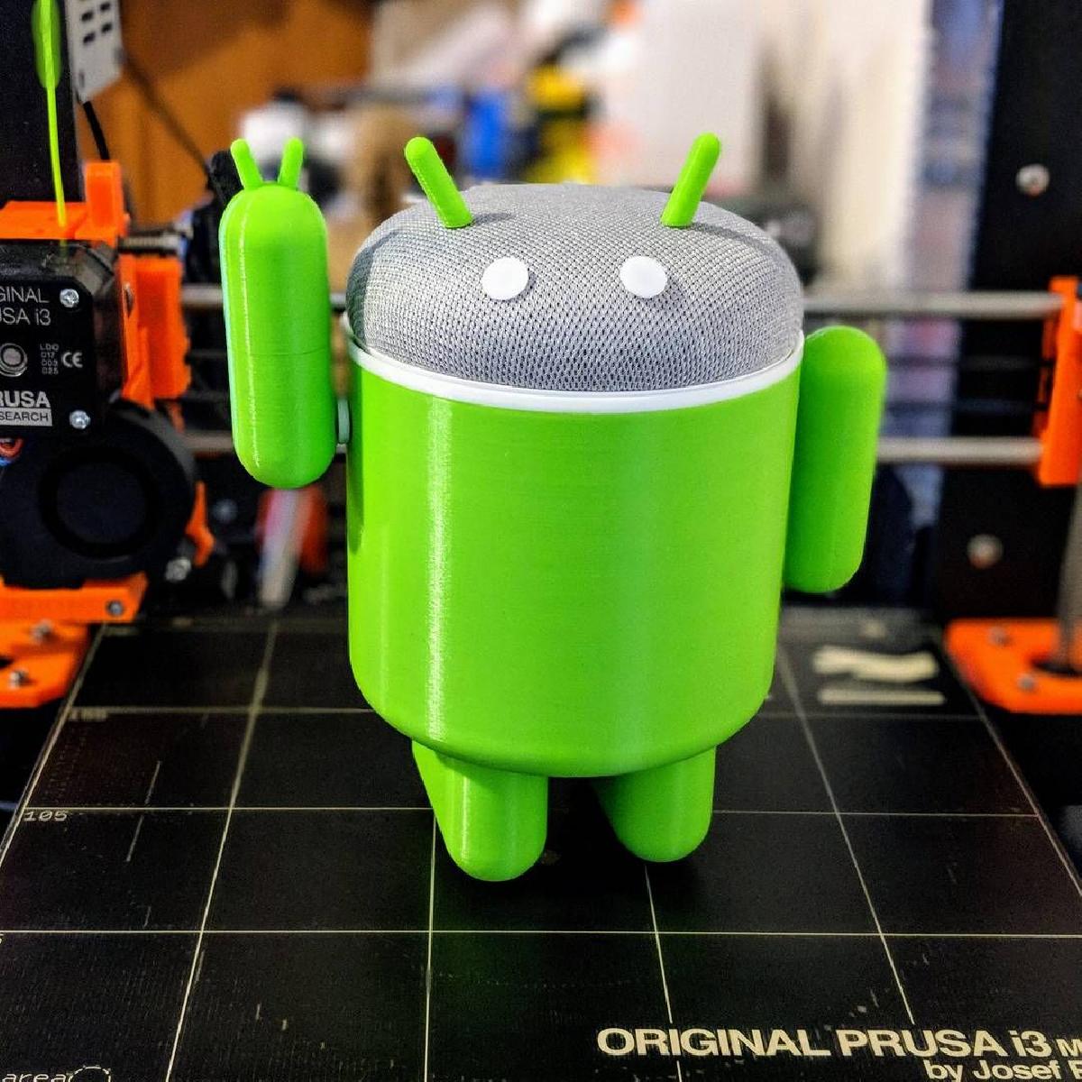 Corpo Android para Google Home Mini