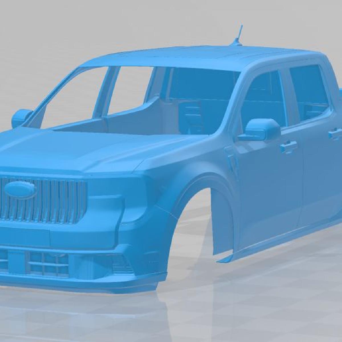 Ford Maverick Lobo 2025 Carrocaria para Impressao 3D