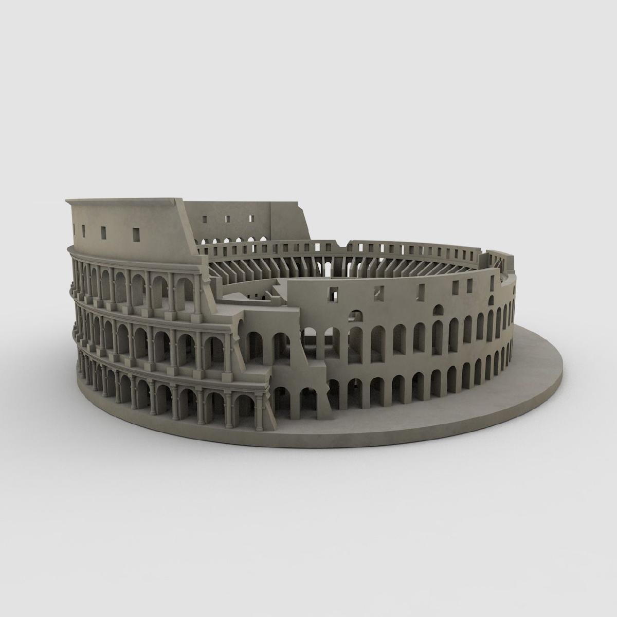 Coliseu totalmente impresso em 3D