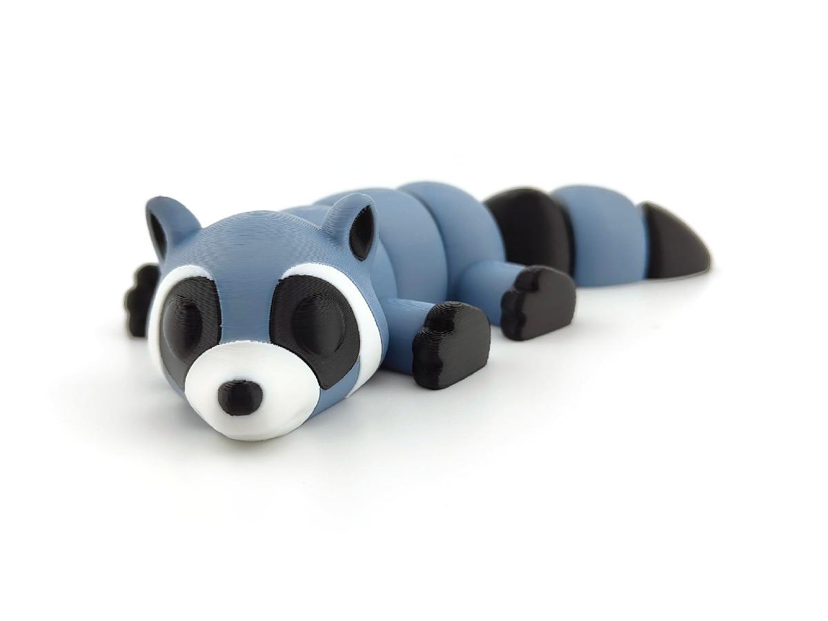 Guaxinim articulado   Sem suportes