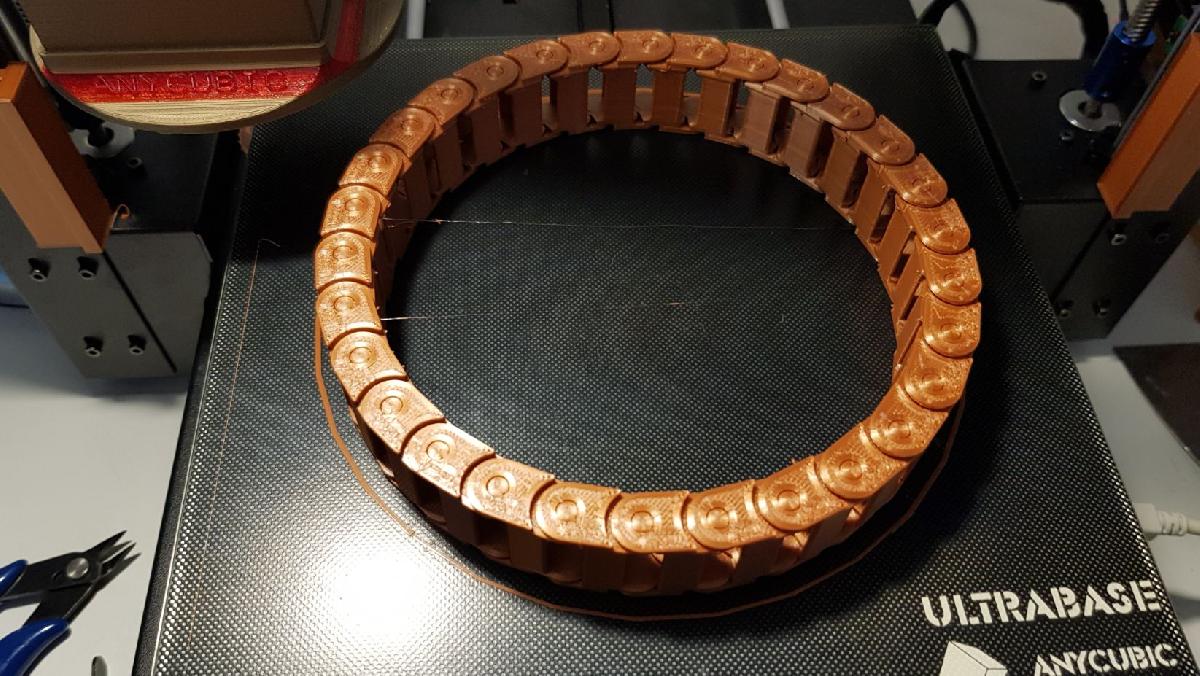 Arraste a(s) corrente(s) de cabos