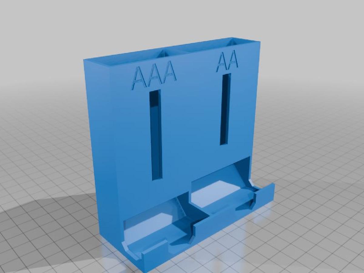Dispensador de bateria de 1 linha para AA & AAA