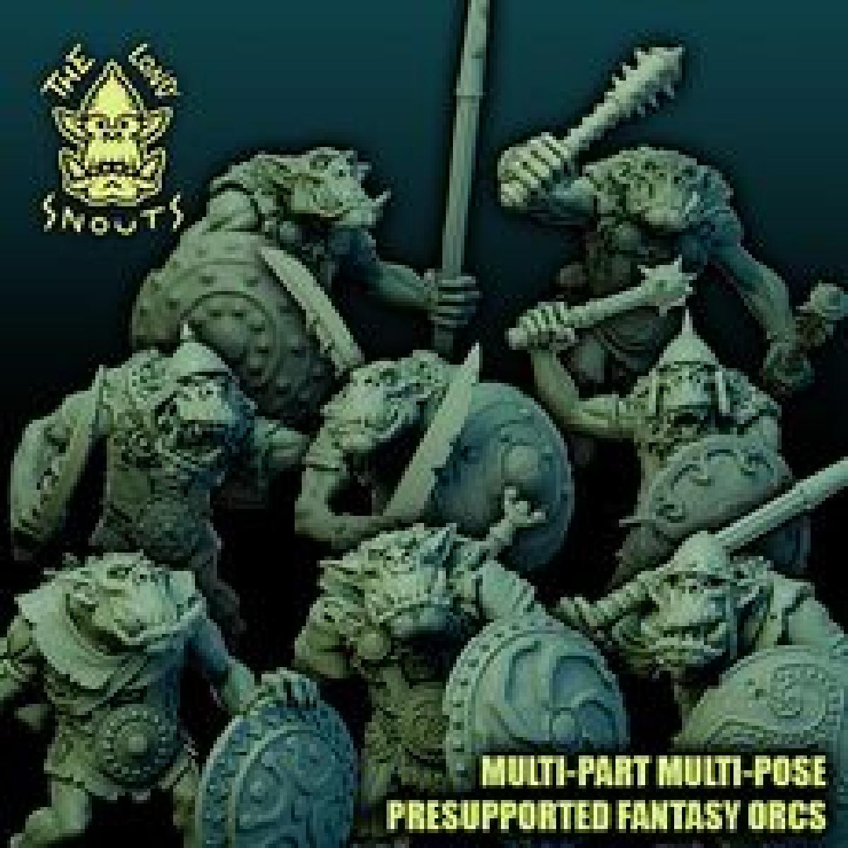 The Longsnouts   orcs de fantasia multi partes multi pose   O kit principal