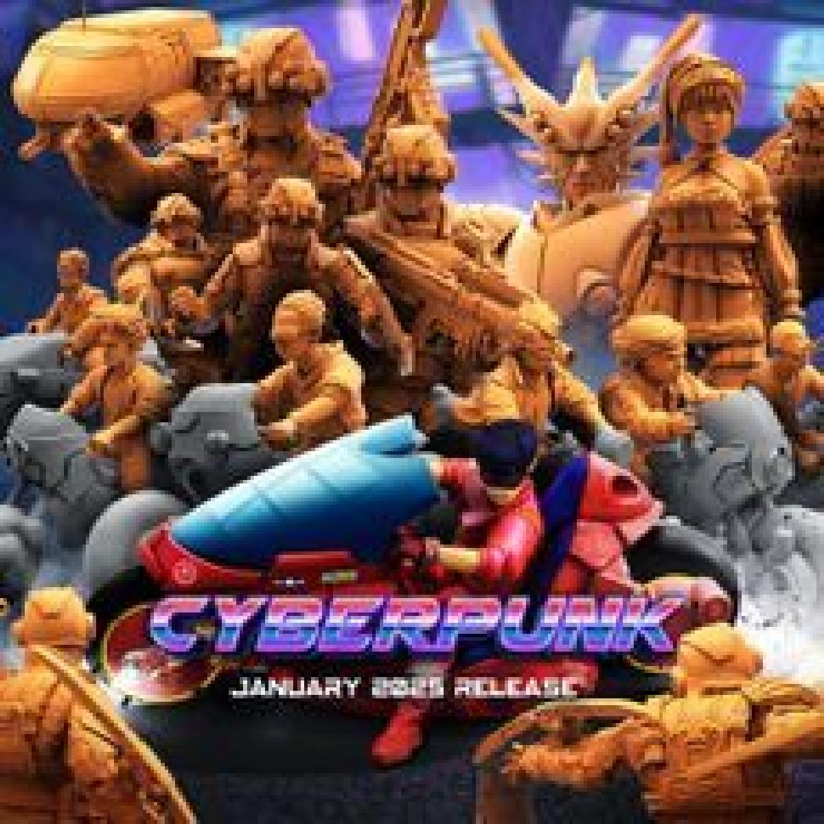 TRIBOS DE JANEIRO DE 2025 LANCAMENTO CYBERPUNK