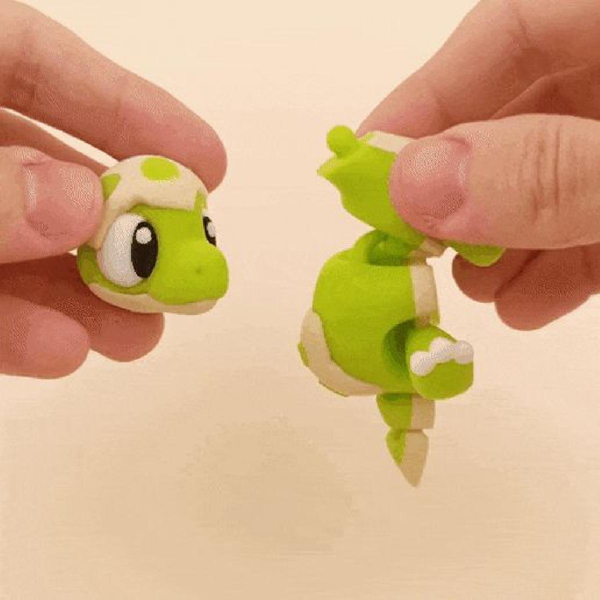 Braquiossauro Flexi Baby Articulado GRATIS, Impressao no Local