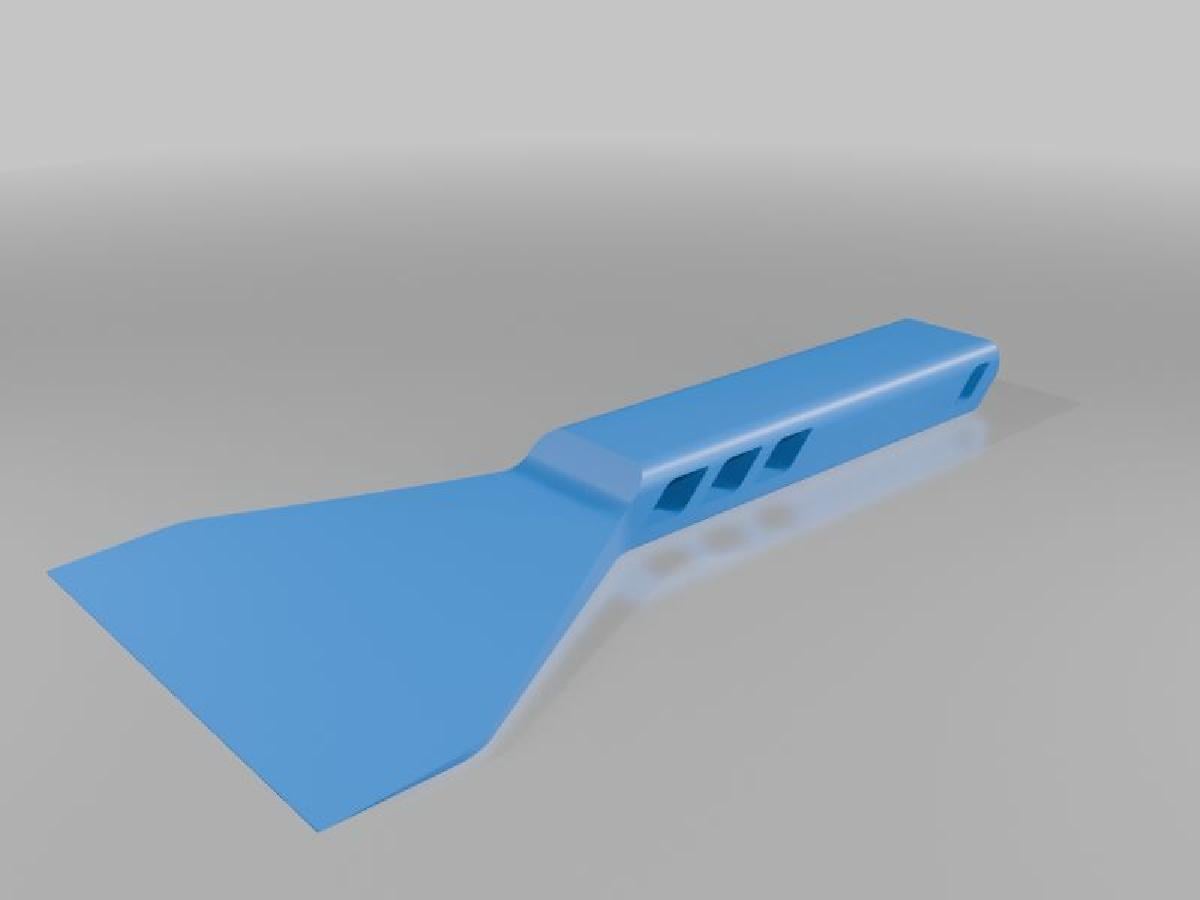 Raspador de mesa de impressao 3d