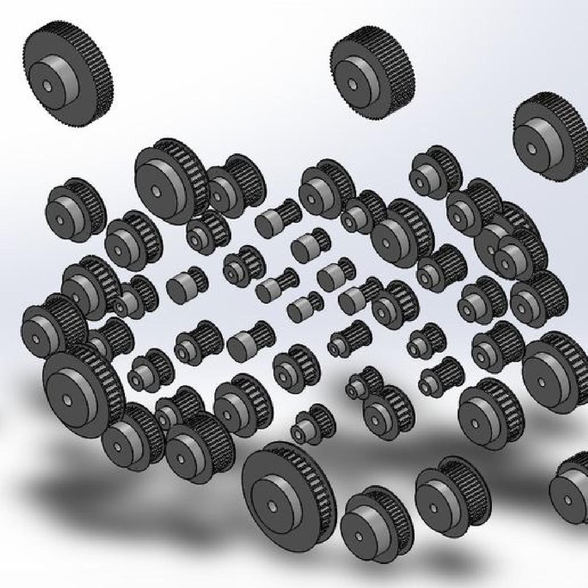 Roda de correia dentada HTD *resolucao padrao*
