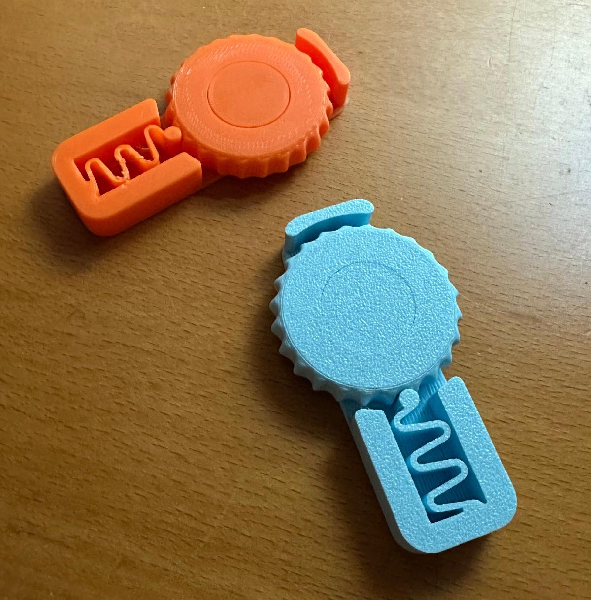 Imprima no lugar coisa clicky