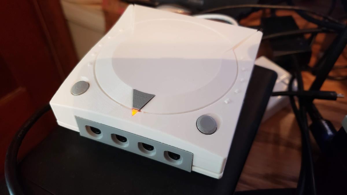 Mini capa Dreamcast para Raspberry Pi 4