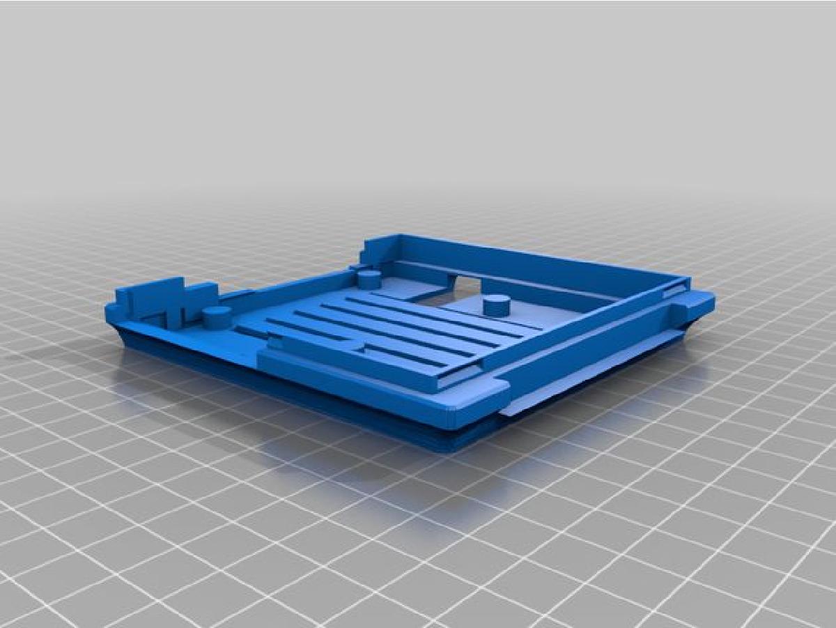 Estojo Raspberry Pi 4 inspirado no Dreamcast