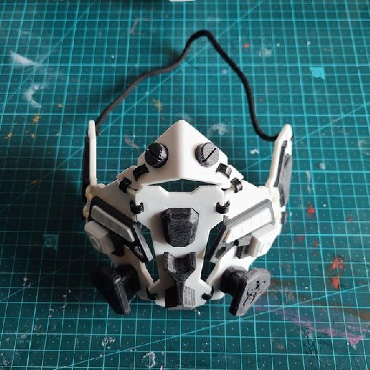 Pecas personalizadas da Cyber Punk Mask