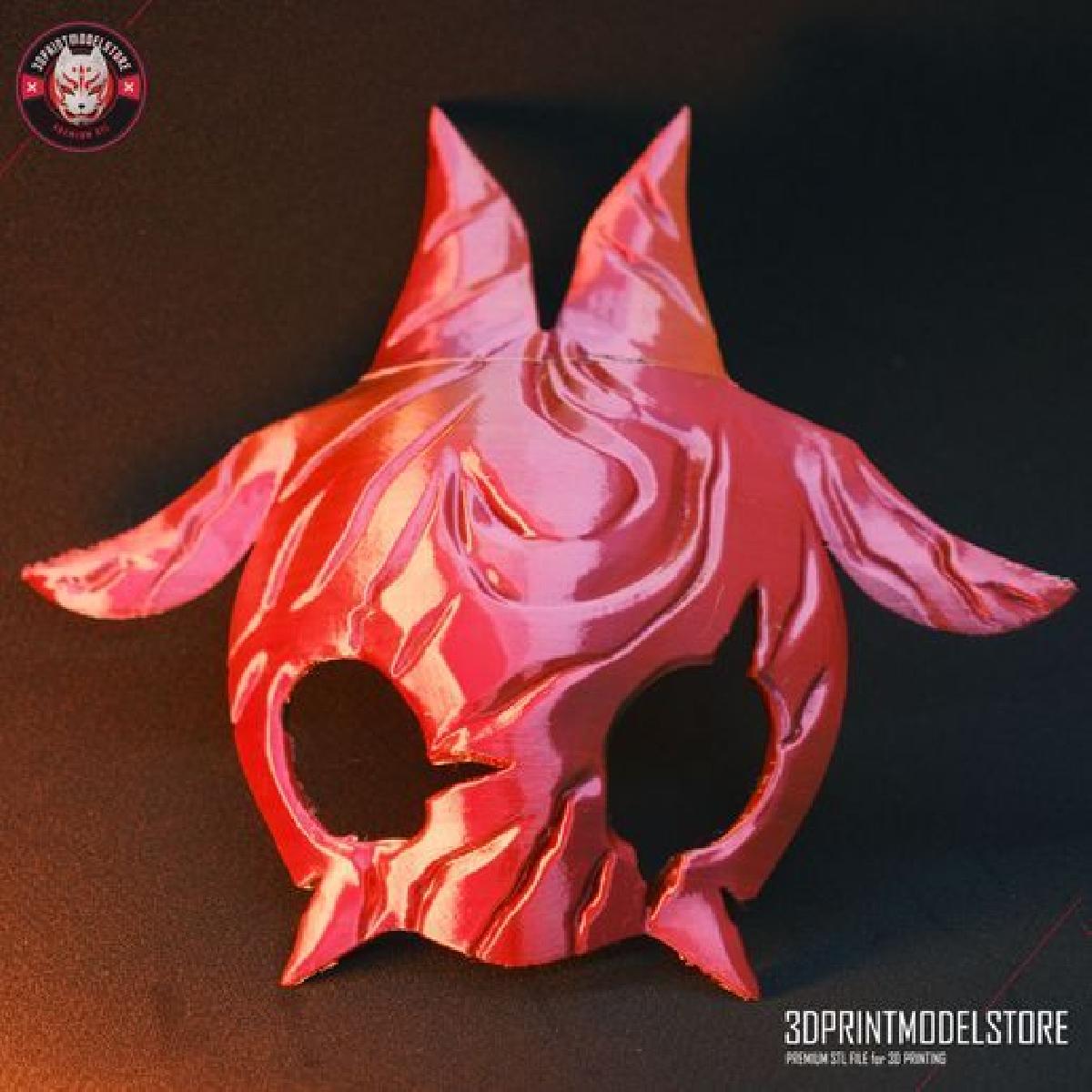 Wolf Mask Kindred GRATIS STL Cosplay Halloween Decol League of Legends LOL