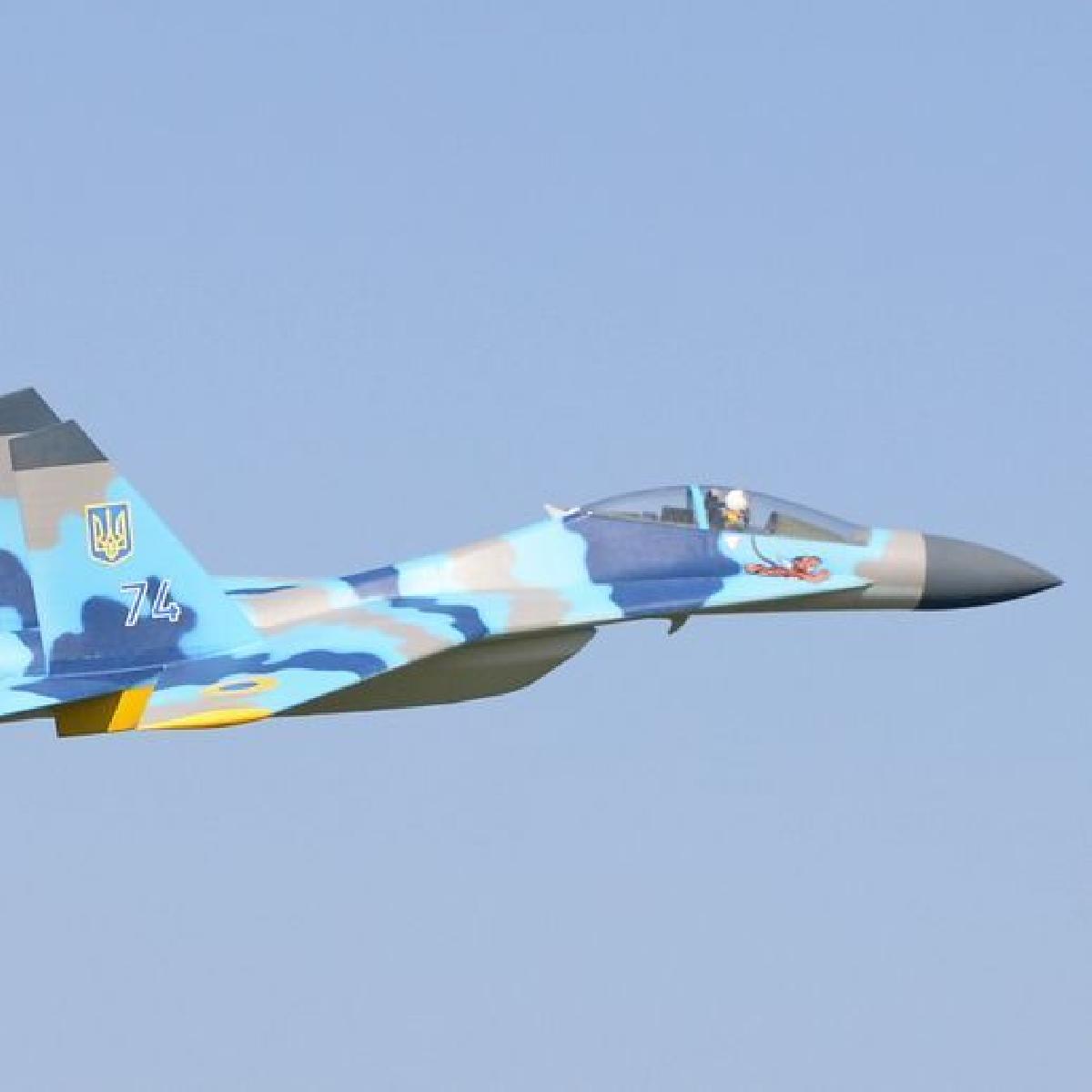 Caca a jato Sukhoi Su 28s RC de assento unico para EDF de 50 mm (arquivos de teste)