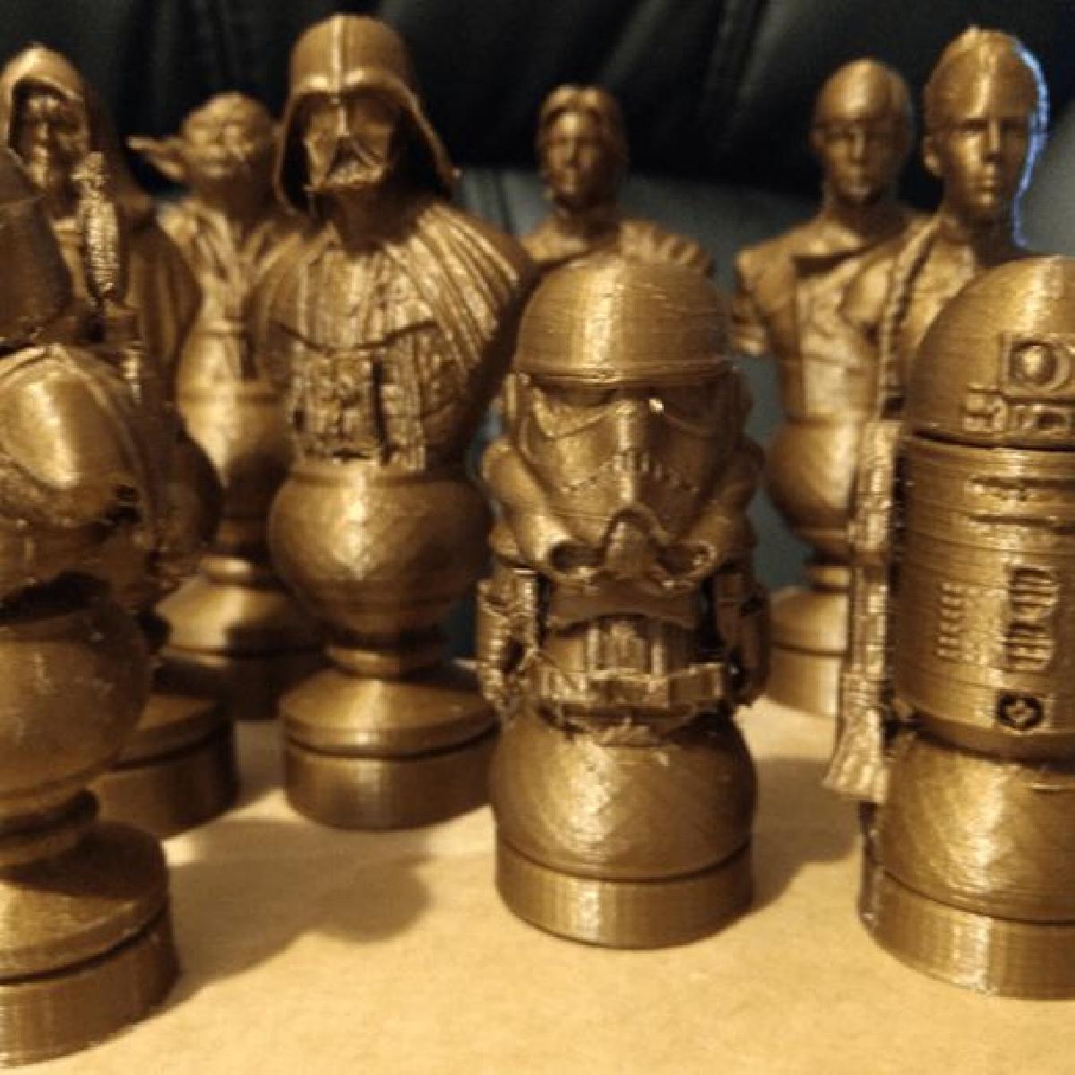 Conjunto de xadrez de Star Wars revisado