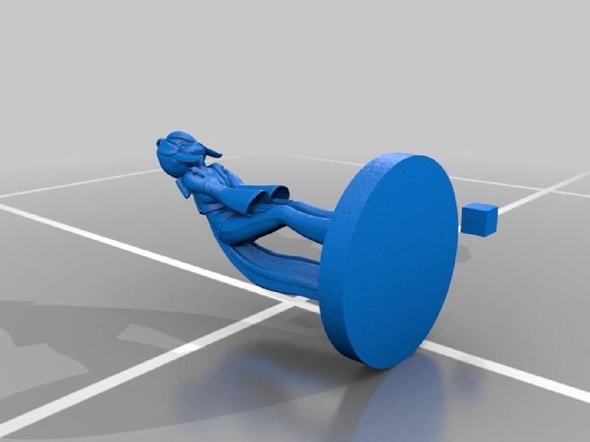 Modelo imprimivel em 3D "Yowane Haku" (STL)