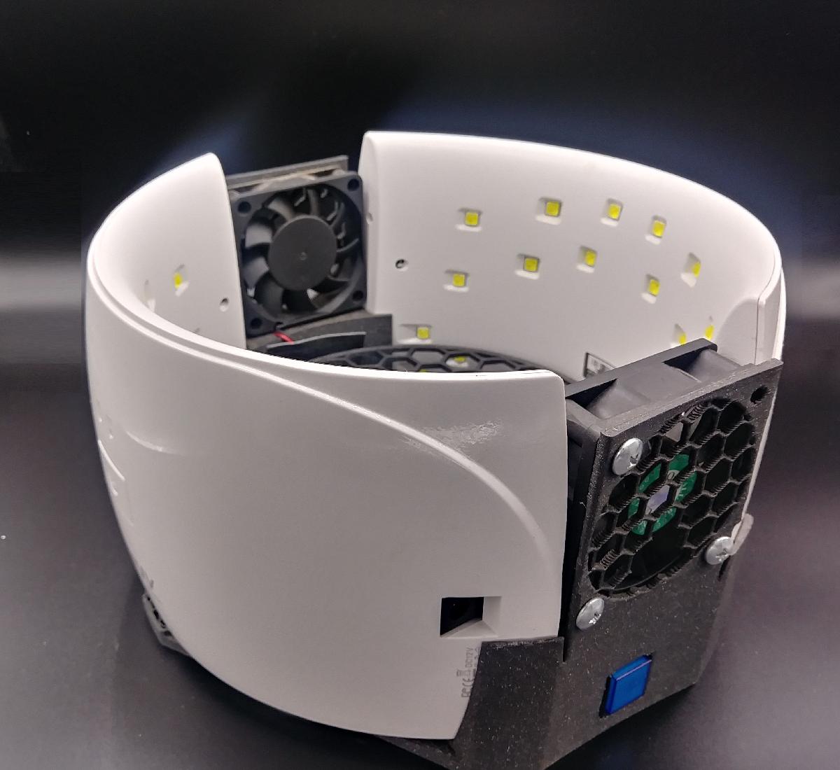 Estacao de cura UV para SLA, 