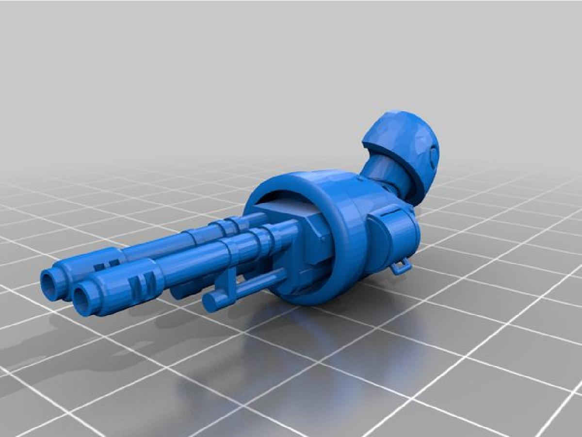 Braco de canhao automatico GSC Exo Suit