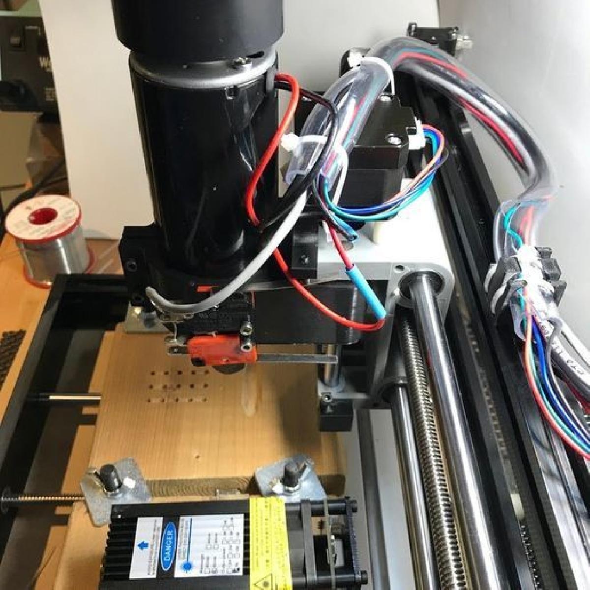 Roteador CNC 3018 Pro 52mm Spindle / 40mm Laser Upgrade