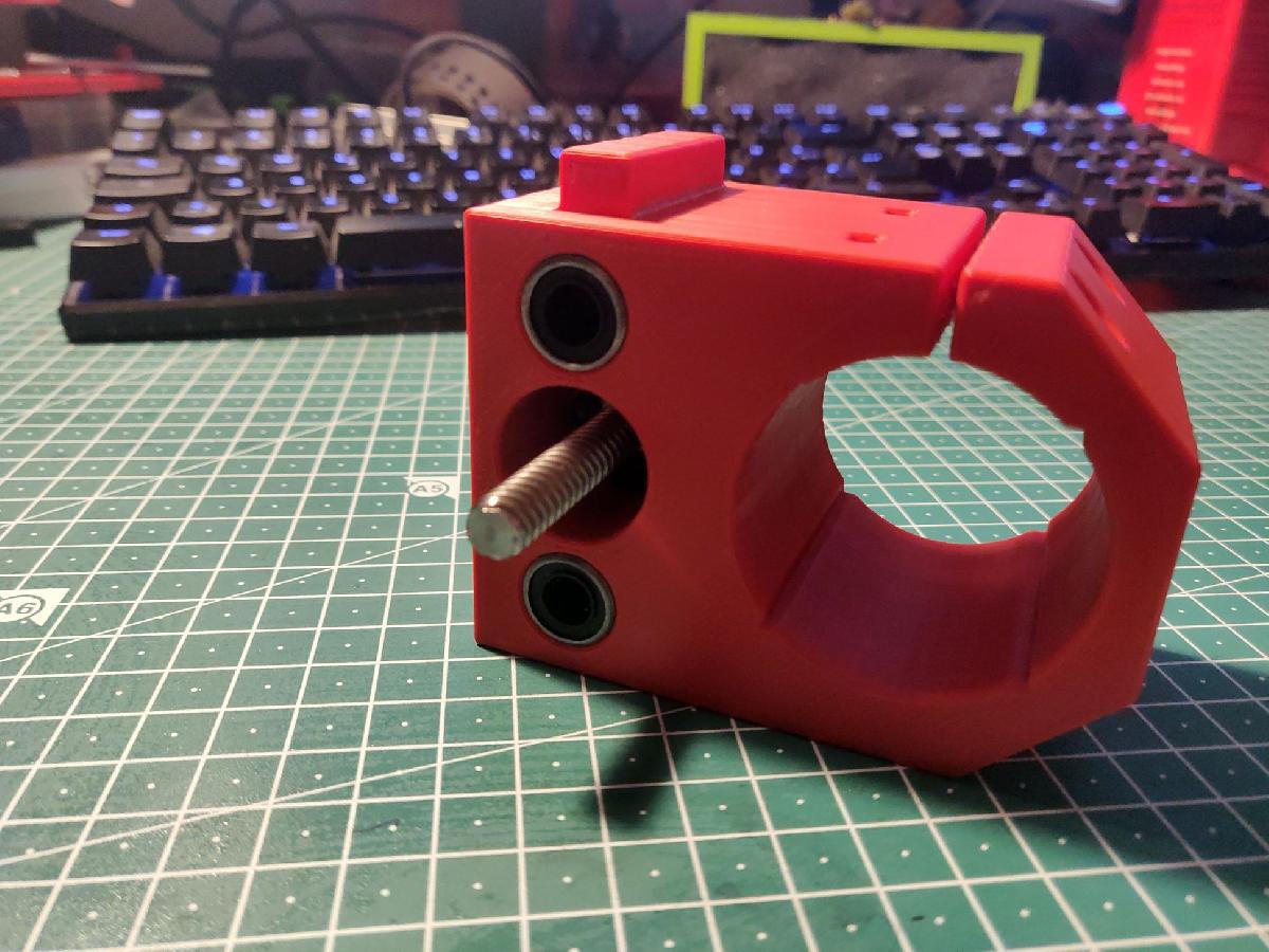 3018 DIY CNC: T8 Leadscrew / Anti Backlash / Cabeca do fuso da porca com mola