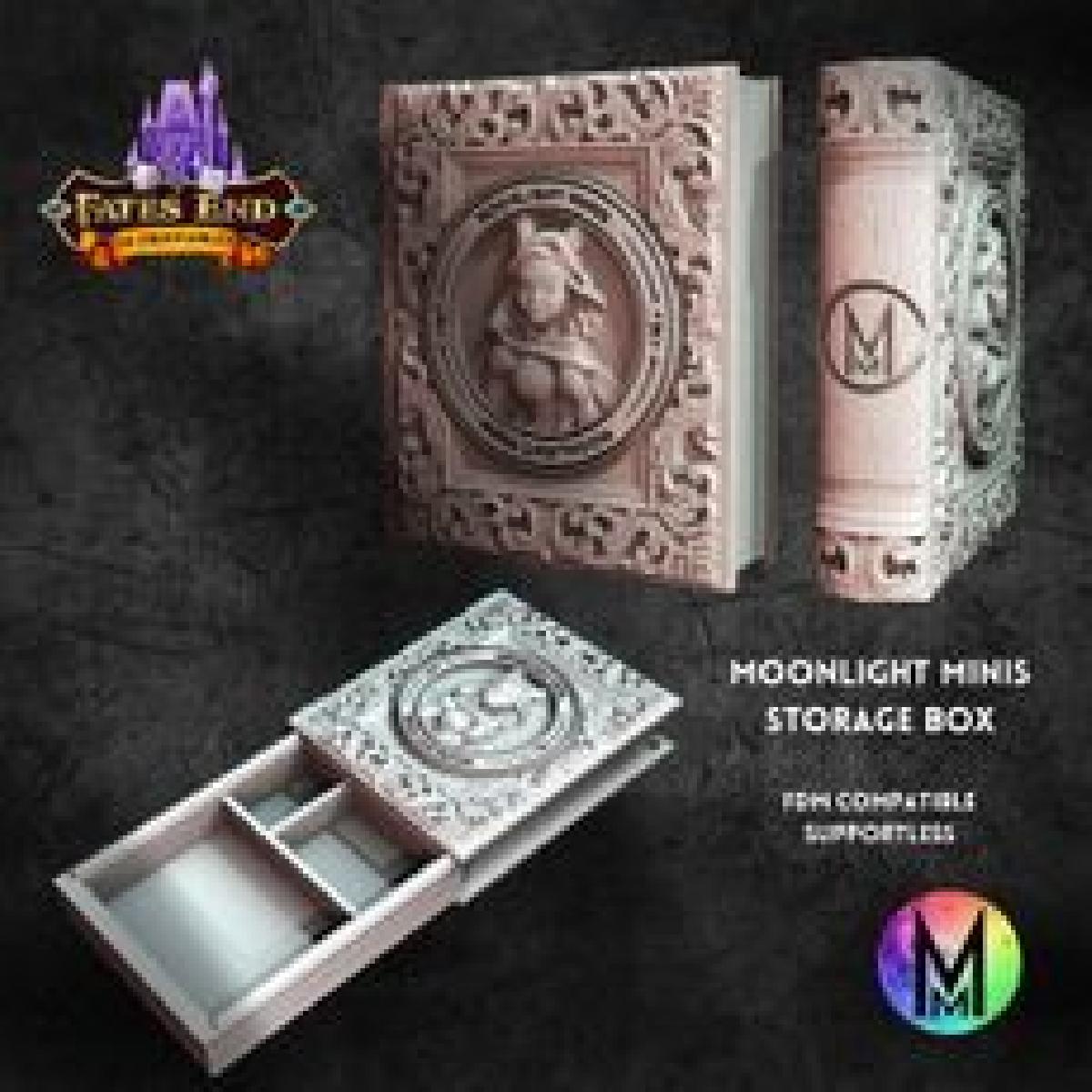 Caixa de Livro Lunette: Fim do Destino & Caixa de Livro Moonlight Minis Colab