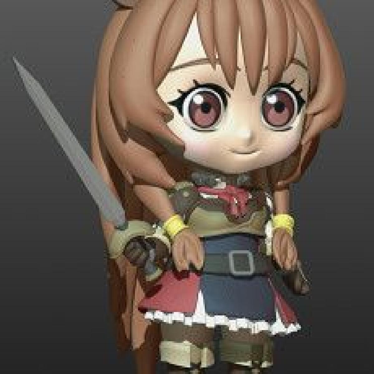 Raphtalia Chibi Tate no yuusha