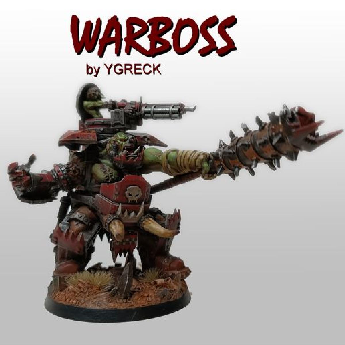 ORK WARBOSS EM MEGA ARMADURA por YGRECK