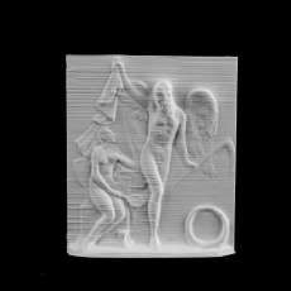 Tempo revelando a verdade no Louvre, Paris