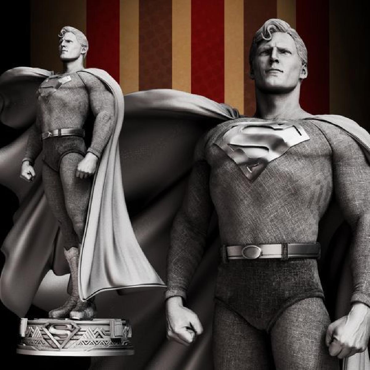 Superman 1978 Escultura 1/6 pronta para impressao