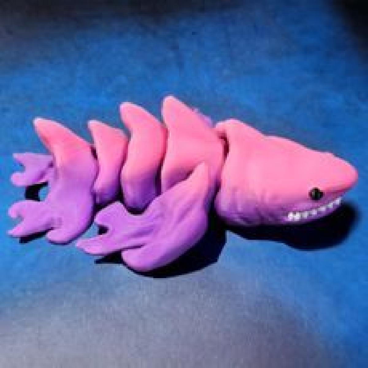 ARTICULACAO DE TUBARAO PEIXINHO DOURADO