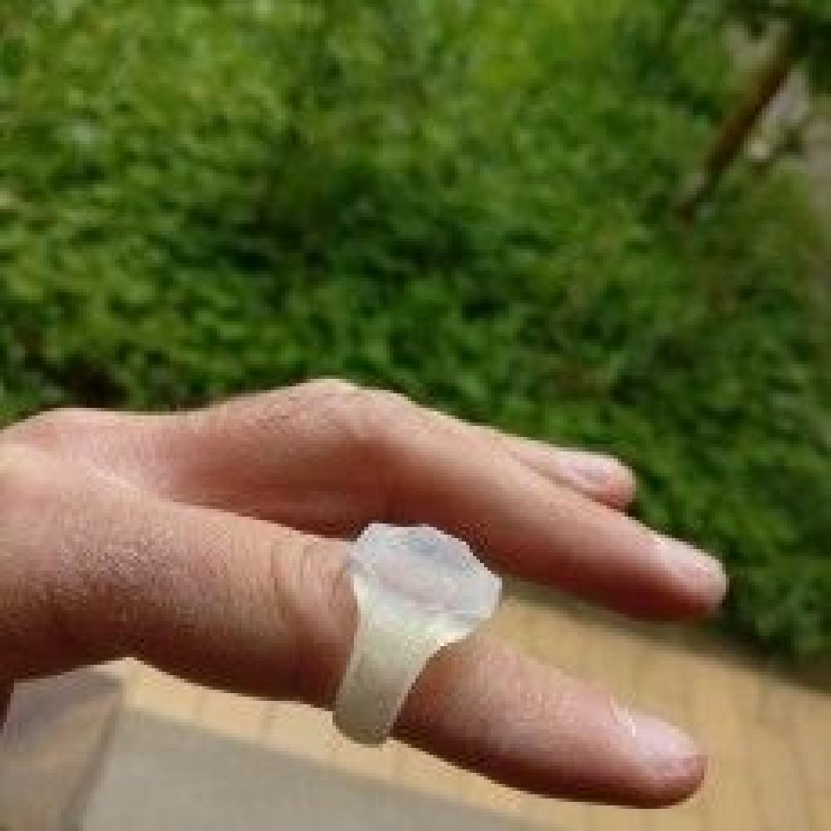 Anel Quadrado Concavo