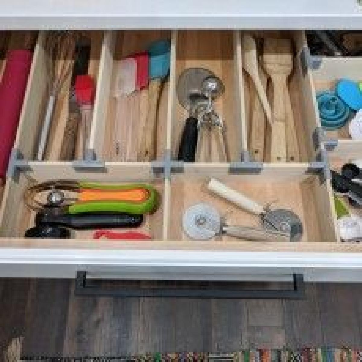 Organizador de gaveta de cozinha