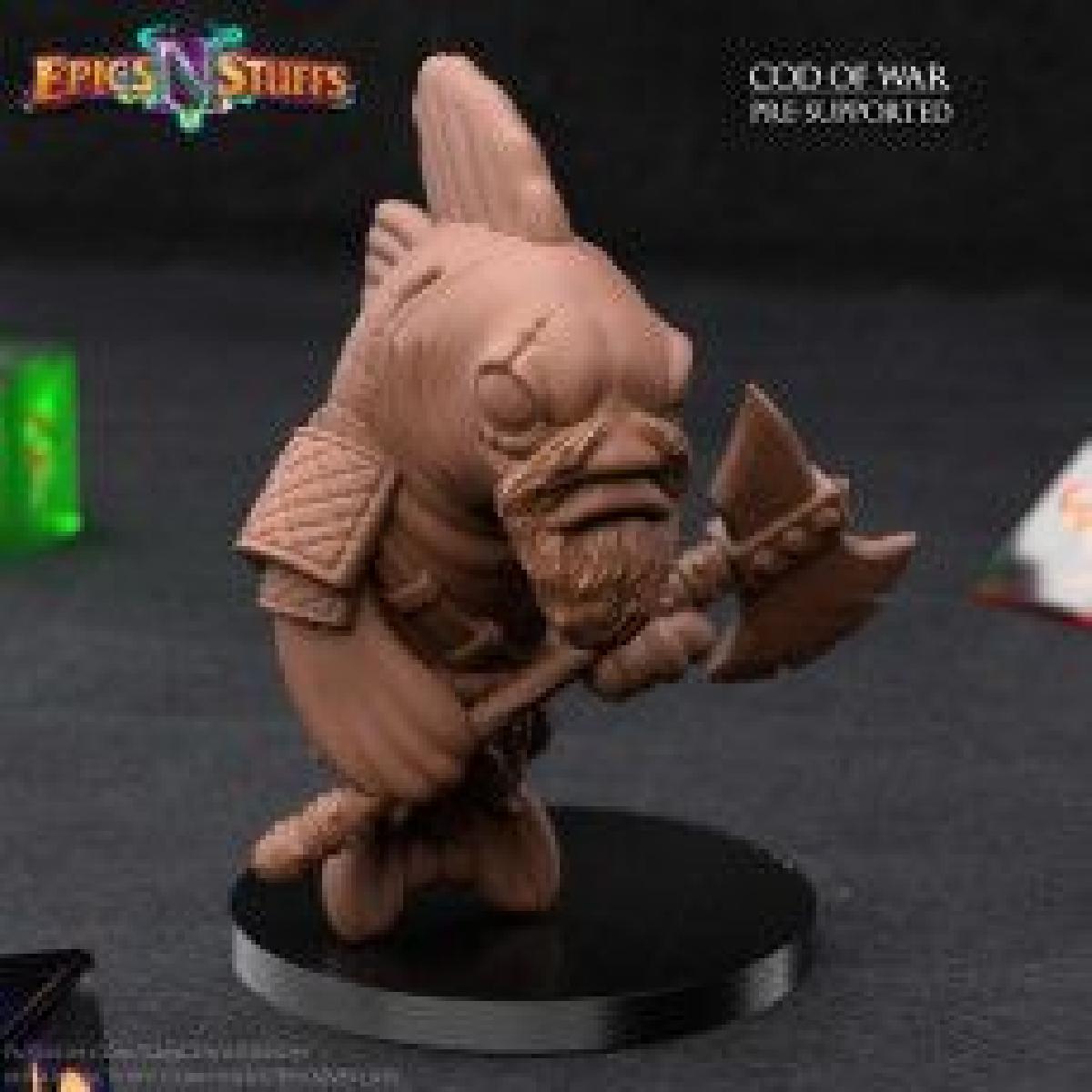 Miniatura de Bacalhau de Guerra, Pre Suportado