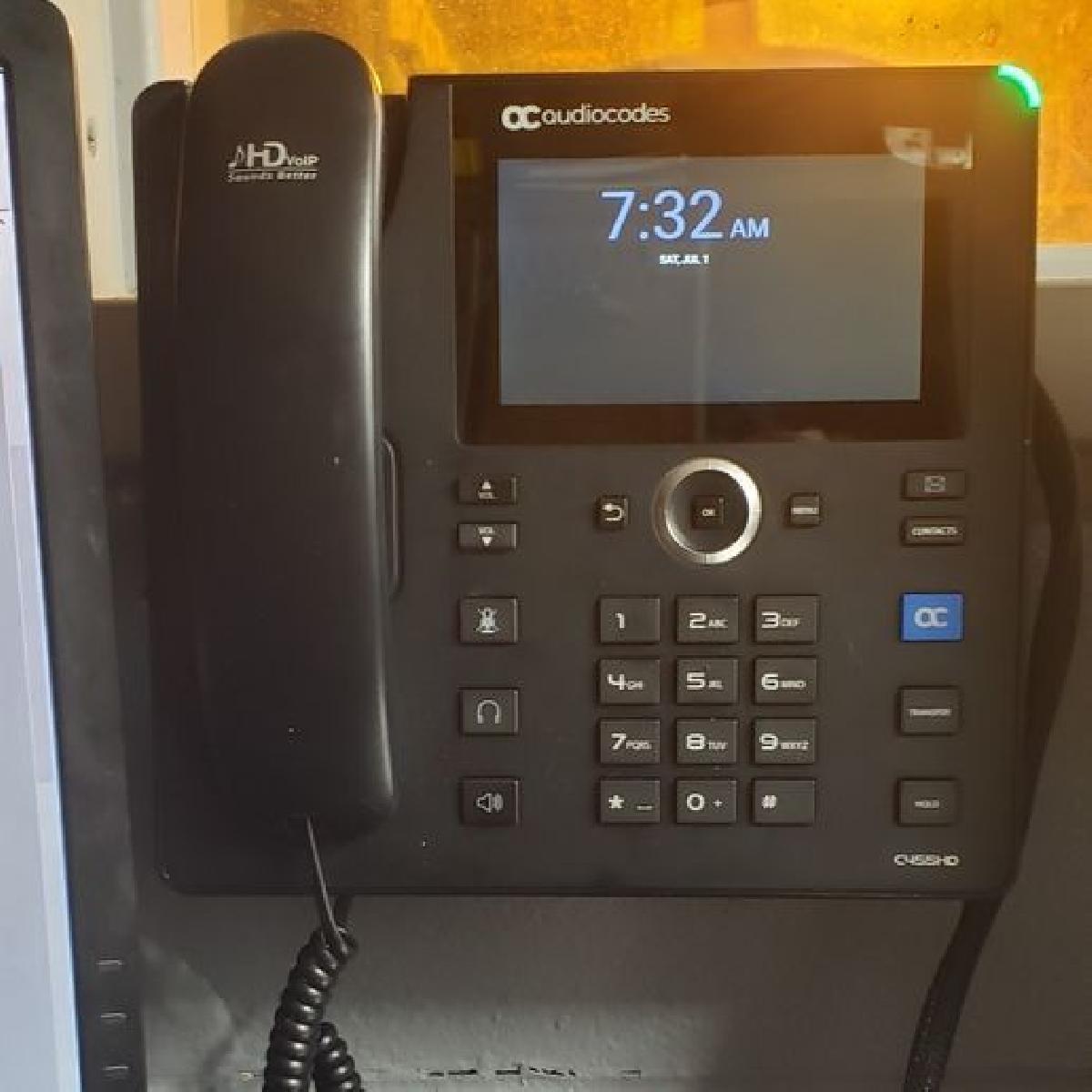 Base de montagem em parede Audiocodes C455HD