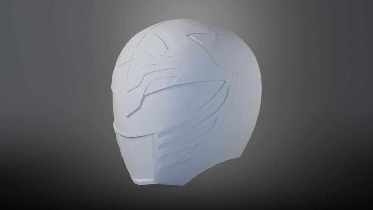 Mighty Morphin Power Ranger Ranger Branco