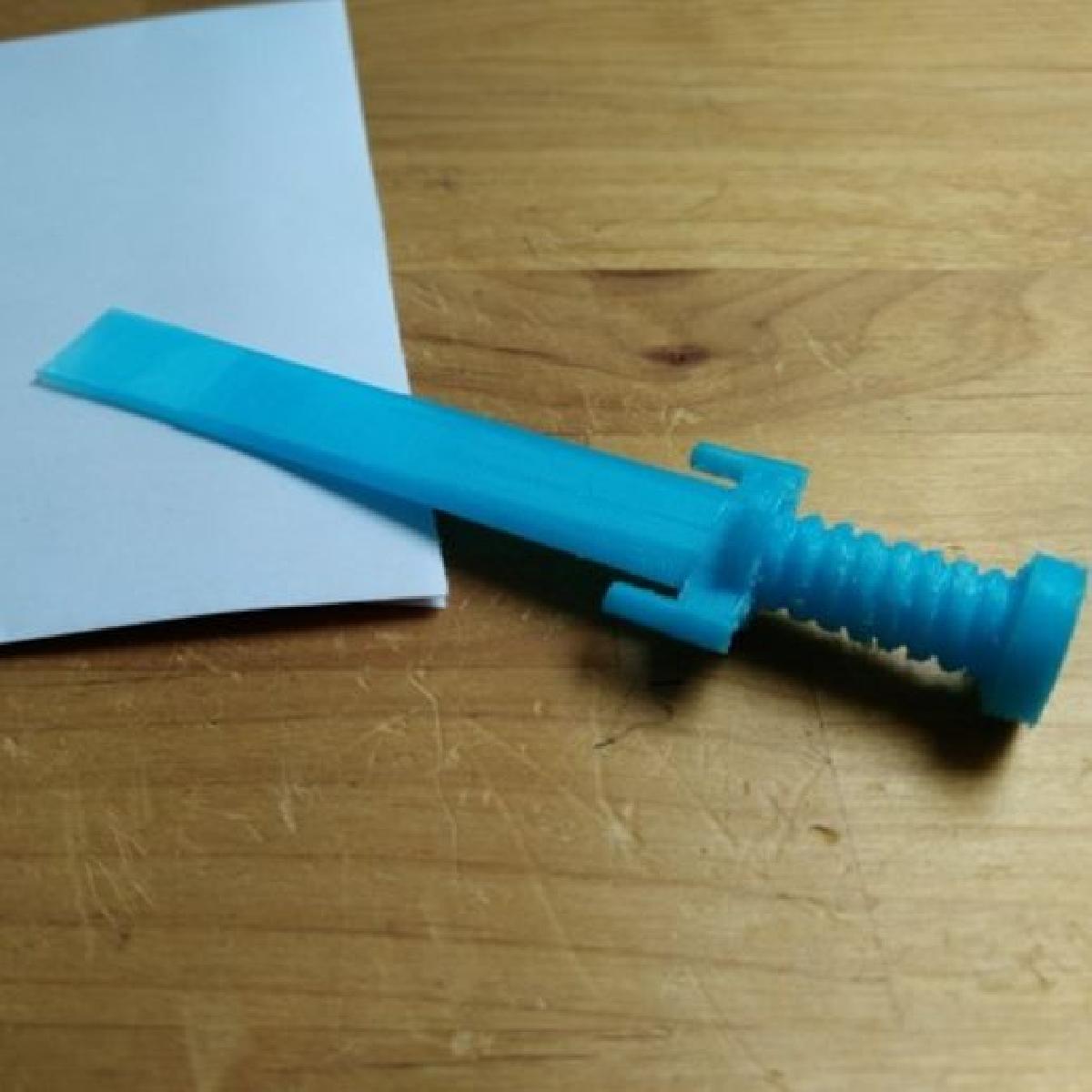 Mini abridor de envelope Espada