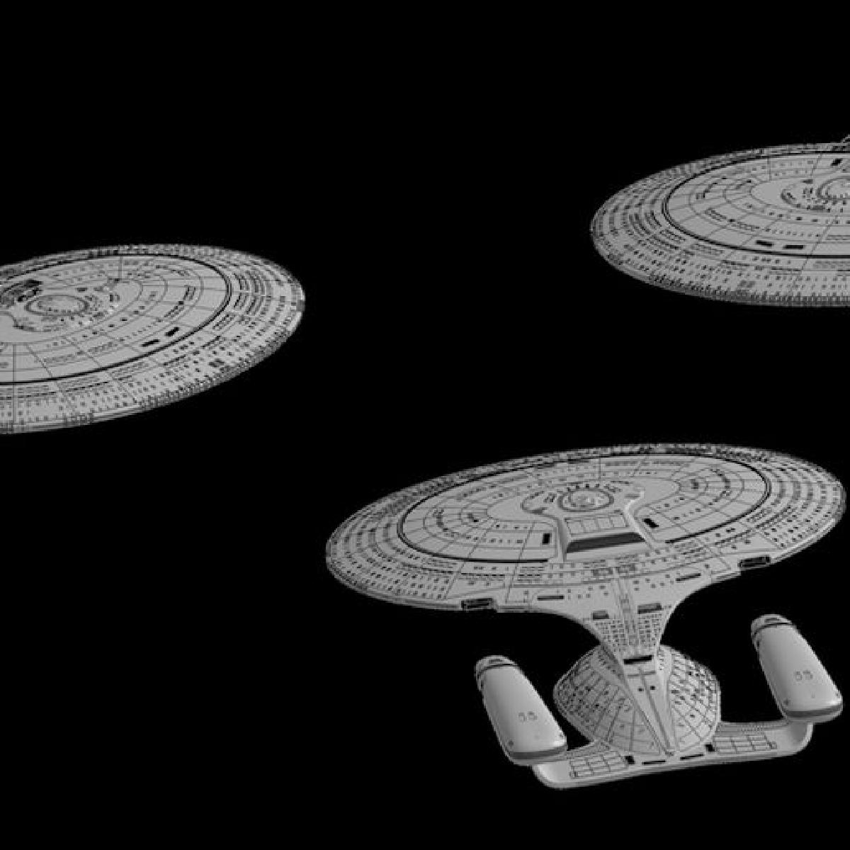 Classe Galaxy Expansao do kit de pecas de naves estelares Star Trek
