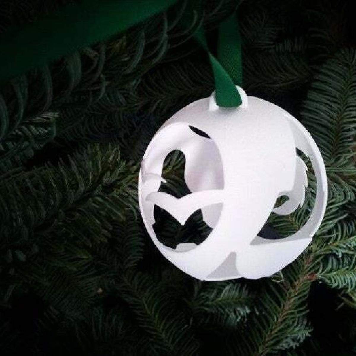 A decoracao de Natal de codigo aberto