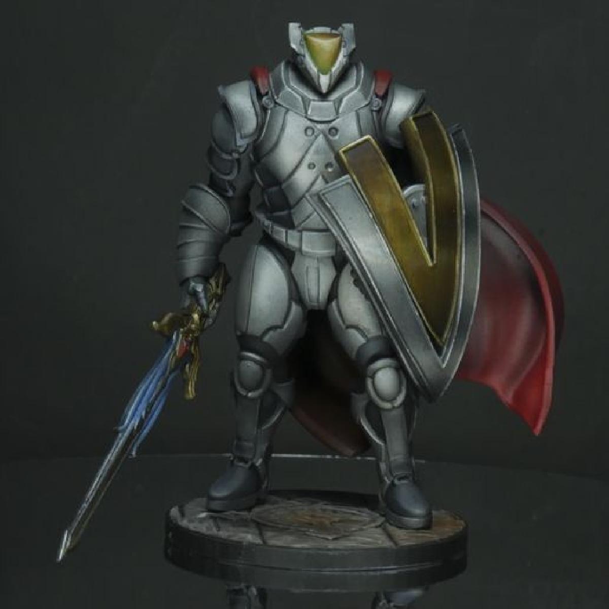 Pose de Cavaleiro do Vazio (Modelo de Exibicao)