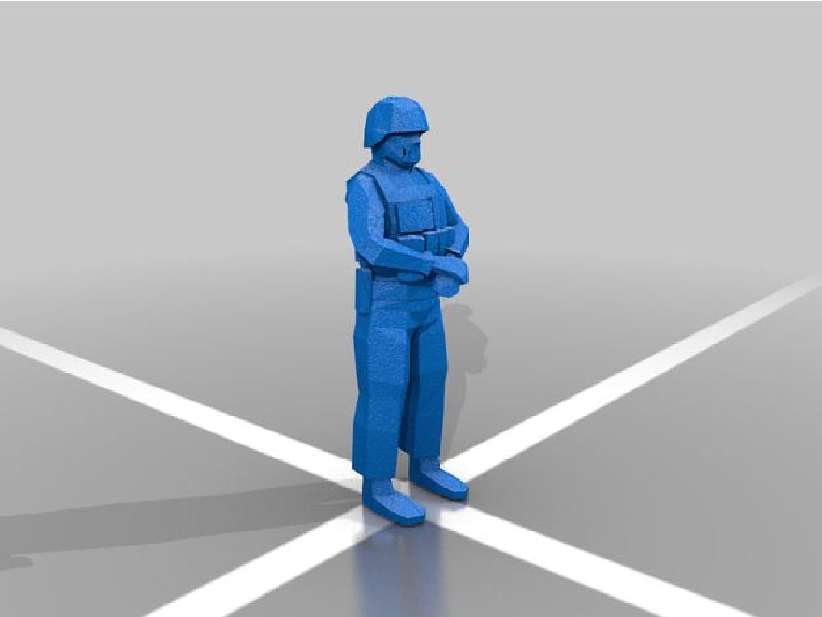 Poses basicas do soldado Ravenfield
