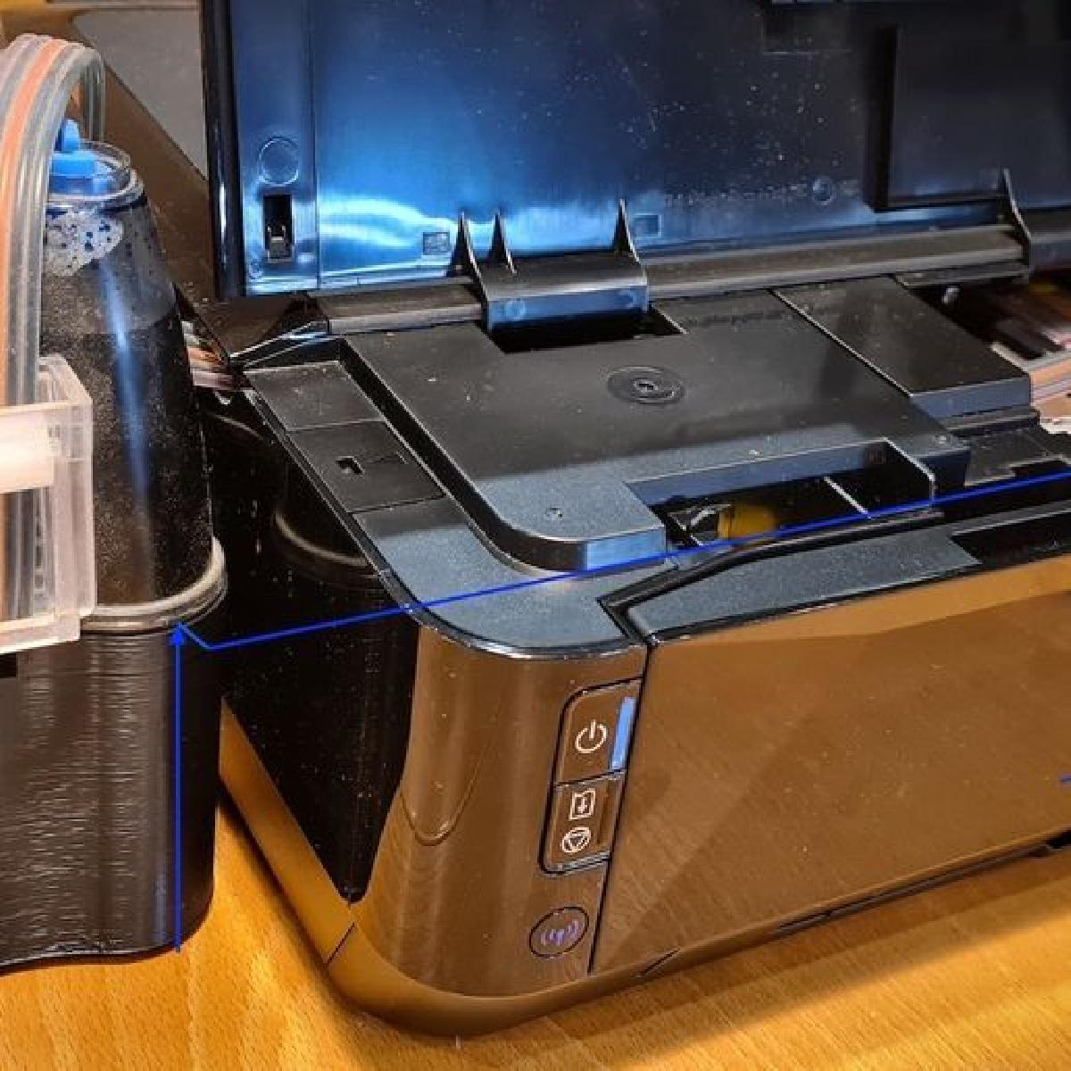 Suporte Raiser para Sistema de Fornecimento de Tinta Continua (CISS) da City ink express