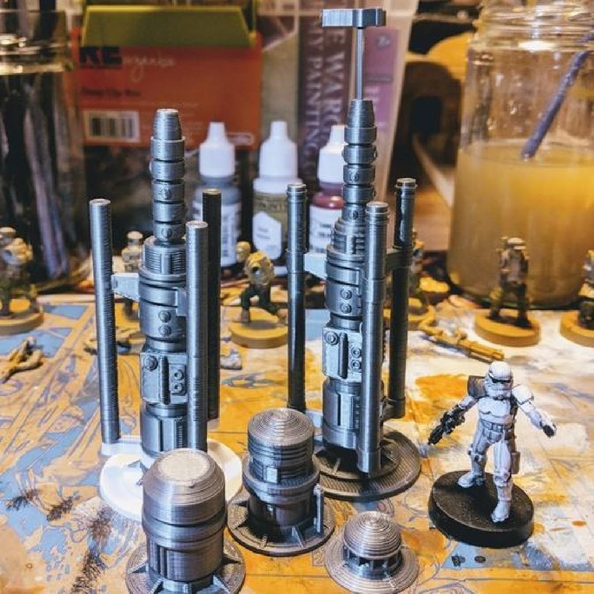 Star Wars Legion Terrain Vaporizador de Umidade